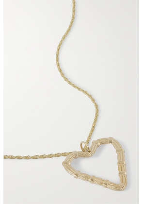 Bleue Burnham - + Net Sustain Heart Willow Recycled 9-karat Gold Necklace - One size