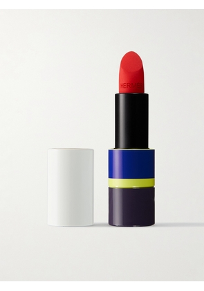 Hermès Beauty - Limited Edition Rouge Hermès Matte Lipstick - 47 Ultrarouge - Red - One size