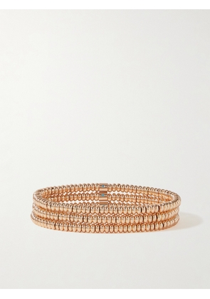 Roxanne Assoulin - The Corduroy Bunch Set Of Three Gold-tone Bracelets - One size