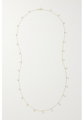 Mizuki - 14-karat Gold Pearl Necklace - One size