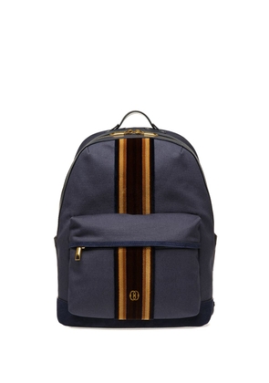 Bally Treckk striped-panel backpack - Blue