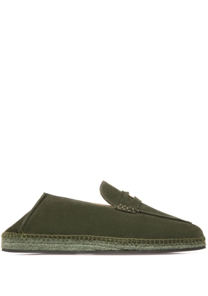 Bally Kolby suede leather espadrilles - Green