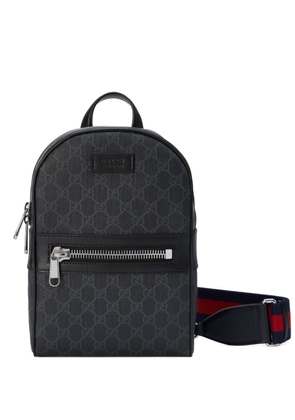 Gucci GG Supreme canvas crossbody bag - Black