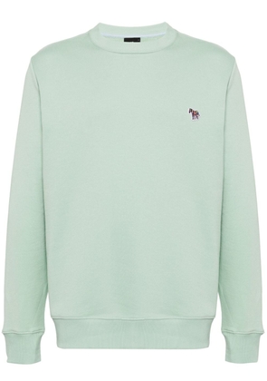 PS Paul Smith logo-embroidered sweatshirt - Green