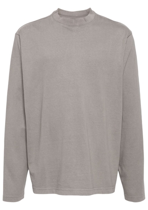 Yeezy crew-neck cotton sweatshirt - Grey