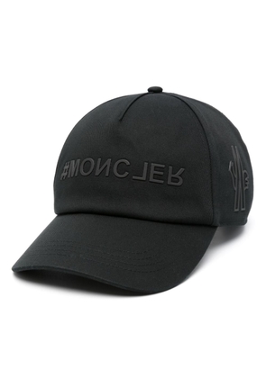 Moncler Grenoble cotton gabardine baseball cap - Black