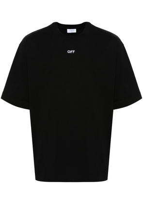 Off-White Scribble Diags cotton T-shirt - Black