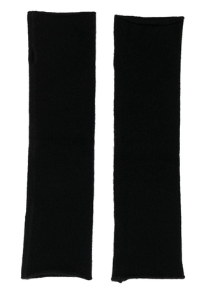 Lisa Yang Aspen knit arm warmers - Black
