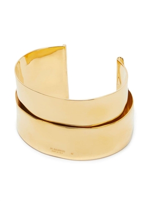 Jil Sander Levels cuff bracelet - Gold