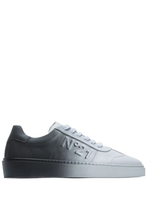 Nº21 gradient-effect leather sneakers - Black