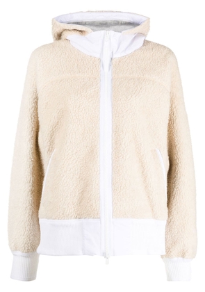 Canada Goose fleece-texture zipped jacket - Neutrals