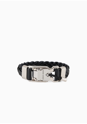 OFFICIAL STORE Woven-leather Bracelet