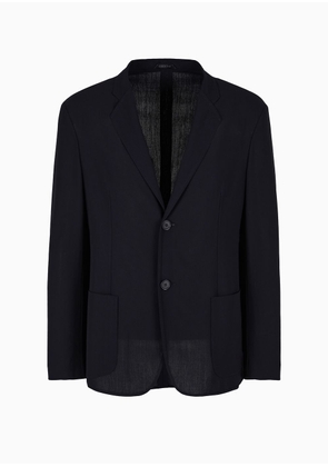 OFFICIAL STORE Single-breasted, Virgin-wool Jacket
