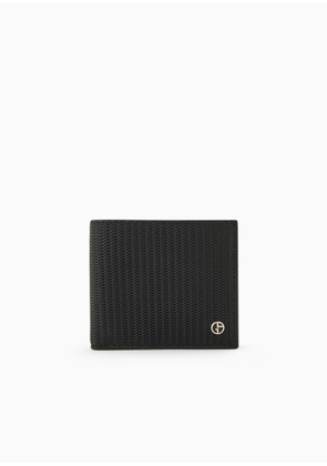 OFFICIAL STORE Bifold Wallet In Embossed Leather