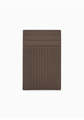 OFFICIAL STORE Card Holder In Embossed Leather