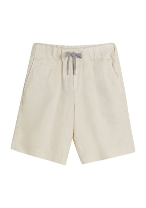 Brunello Cucinelli Kids Linen-Cotton Bermuda Shorts (4-12+ Years)