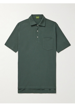 Sid Mashburn - Cotton-Piqué Polo Shirt - Men - Green - S