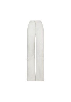 Nappa leather trousers