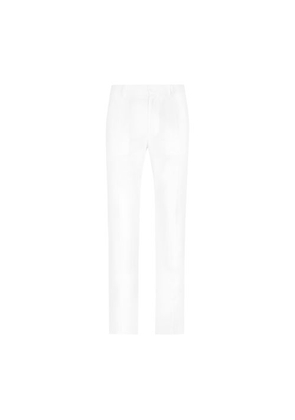Tailored stretch linen pants