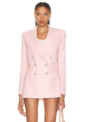 Casablanca Double Breasted Blazer in Pink - Pink. Size 38 (also in ).