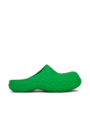 Bottega Veneta Beebee Clog Sandal in Parakeet - Green. Size 43 (also in 41, 45, 46).