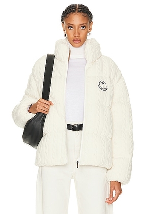 Moncler Genius x Palm Angels Dendrite Jacket in White - White. Size 1/S (also in ).