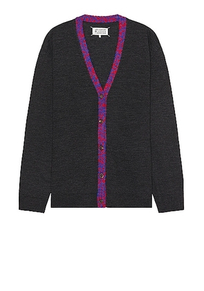 Maison Margiela Cardigan in Charcoal - Grey. Size M (also in ).