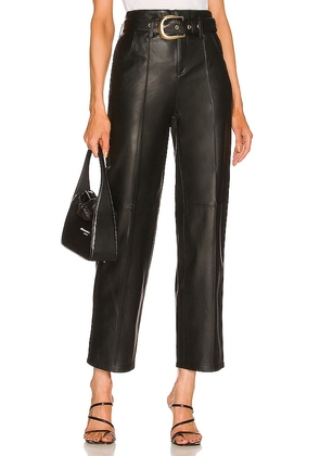 Lovers and Friends Kisha Leather Pant in Black. Size S.