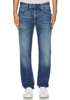 Nudie Jeans Gritty Jackson in Blue. Size 34, 36.