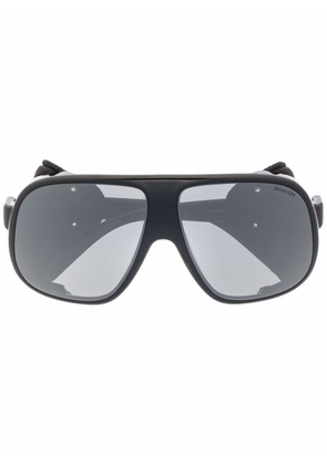 Moncler Eyewear Diffractor pilot-frame sunglasses - Black