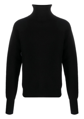 Jil Sander high-neck wool jumper - Black