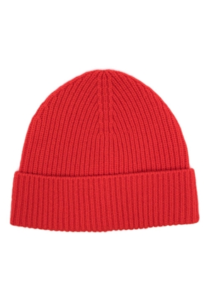 Chinti & Parker ribbed-knit beanie - Red