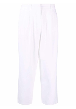 Fabiana Filippi wide-leg cropped trousers - White