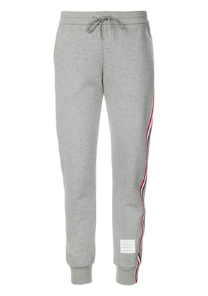 Thom Browne Classic Loopback Stripe Sweatpants - Grey