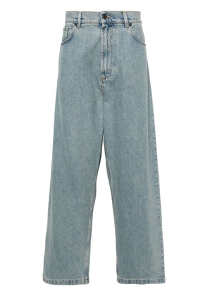 Moschino mid-rise wide-leg jeans - Blue