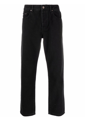 Kenzo cropped tapered jeans - Black