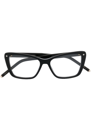 Carolina Herrera crystal-embellished cat-eye glasses - Black