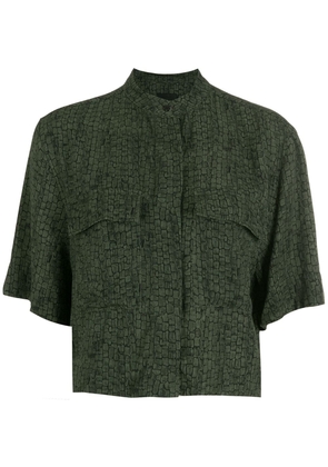 Osklen pockets Plasmo shirt - Green