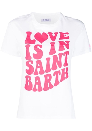 MC2 Saint Barth graphic-print cotton T-shirt - White