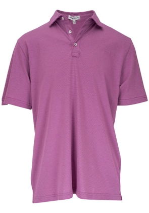 Peter Millar striped cotton polo shirt - Purple