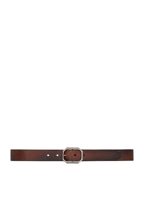 Saint Laurent Leather Frame Belt