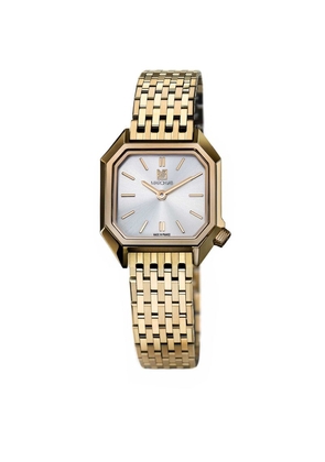 March La.B Gold-Plated Stainless Steel Lady Mansart Continental 26Mm