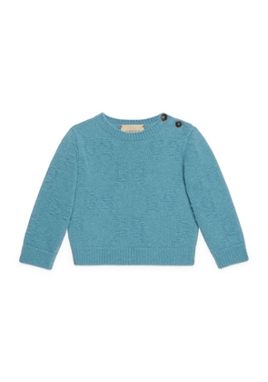 Gucci Kids Wool Embroidered Sweater