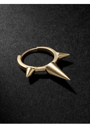 MARIA TASH - Triple Long Spike Clicker 9.5mm Gold Earring - Men - Gold
