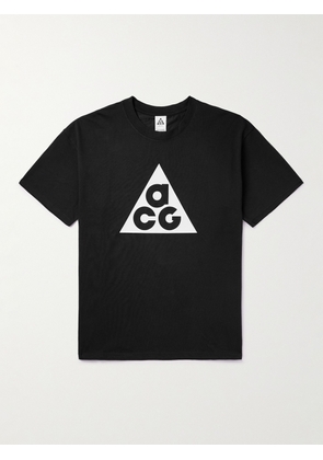 Nike - NRG ACG Logo-Print Jersey T-Shirt - Men - Black - XS