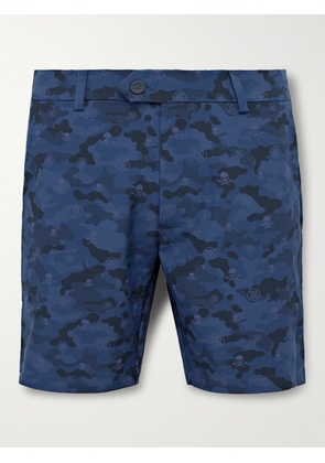 G/FORE - Maverick Hybrid Straight-Leg Camouflage-Print Stretch-Shell Golf Shorts - Men - Blue - UK/US 30