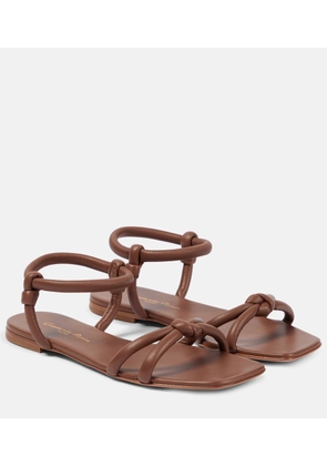 Gianvito Rossi Juno leather sandals