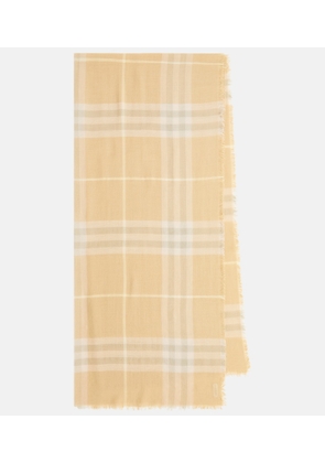 Burberry Burberry Check wool scarf