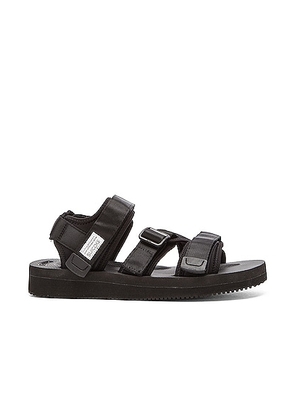 Suicoke KISEE V Sandals in Black - Black. Size 10 (also in 11, 12).