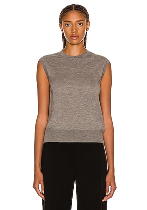 The Row Balham Sweater in Medium Grey - Grey. Size L (also in XL).